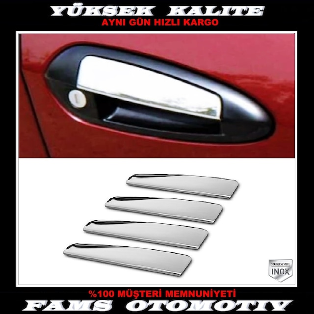 Fiat Linea Krom Kapı Kolu 4 Kapı 4 Parça 2007 Üzeri