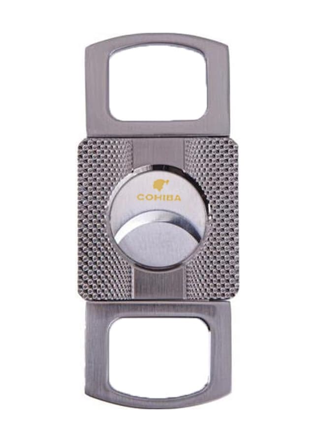 Cohiba Gunmetal Desenli Metal Puro Makası Kesici - Trp6976