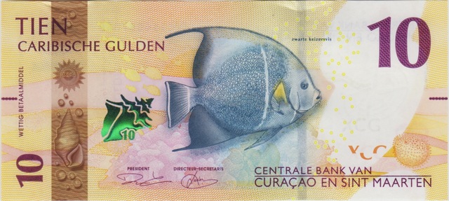 Çuraçao Ve Sint Maarten 10 Gulden 2025 Çil.