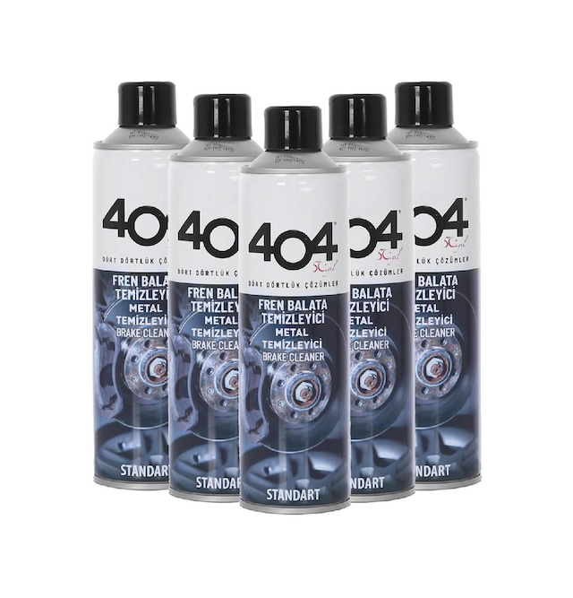 404 Fren Balata Temizleme Spreyi 5 Adet 500 Ml