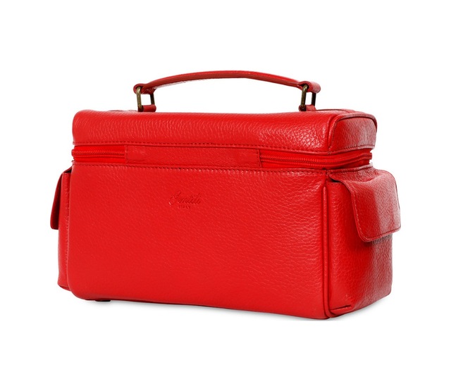 Gentili Emilio Kırmızı Deri, İspanyol Sediri Humidor 373029