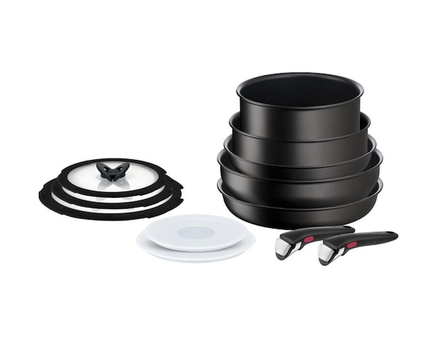 Tefal Ingenio Exception Titanyum 6X Büyük Tencere ve Tava Seti 12 Parça