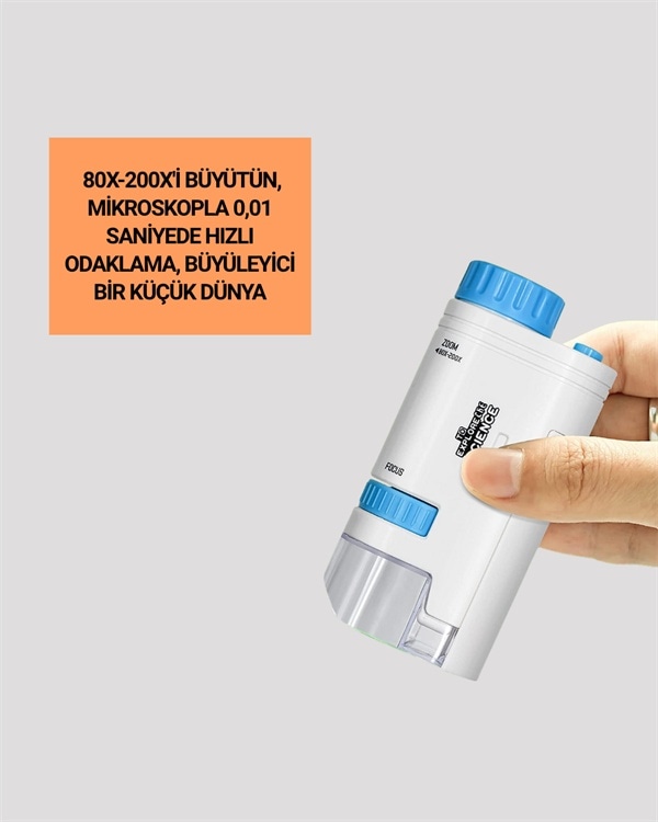 Mini Çocuk Mikroskobu - Lisinya