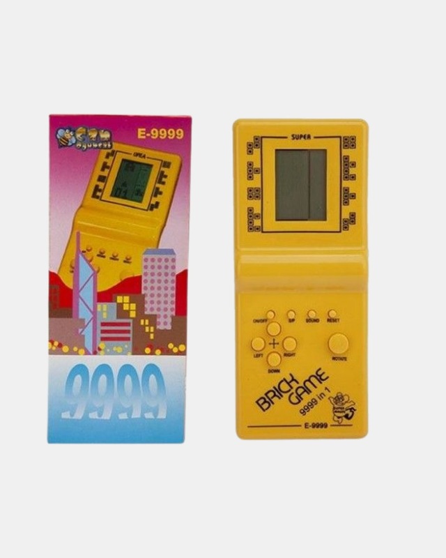 Klasik Gameboy Tetris Oyunu Taşınabilir Pil İle Çalışan Retro El Konsolu - Lisinya