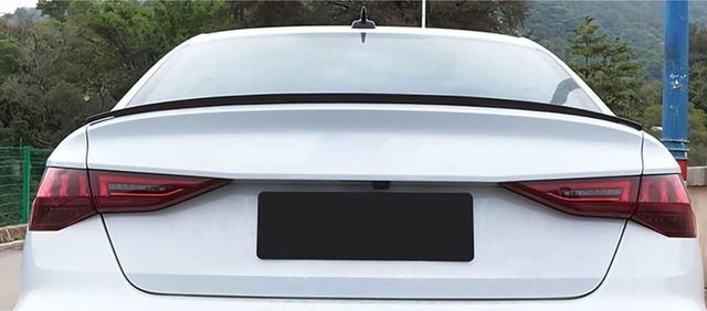 Audi A3 Sedan Uyumlu Boyalı Spoiler 2020+ Sonrası Modeller Pianoblack
