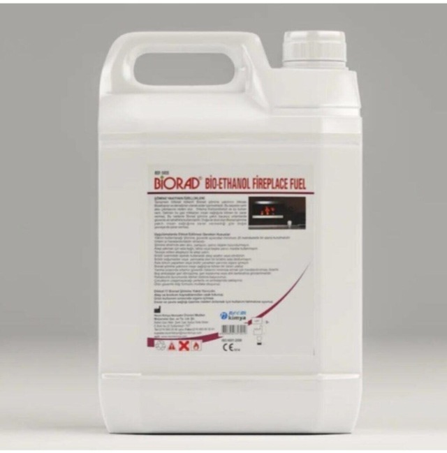 Biorad 5 Litre Ethanol Fuel Şömine Yakıtı