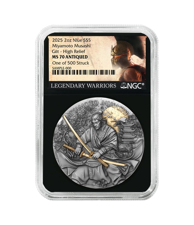 Agakulche Samuray Gümüş Sikke Coin