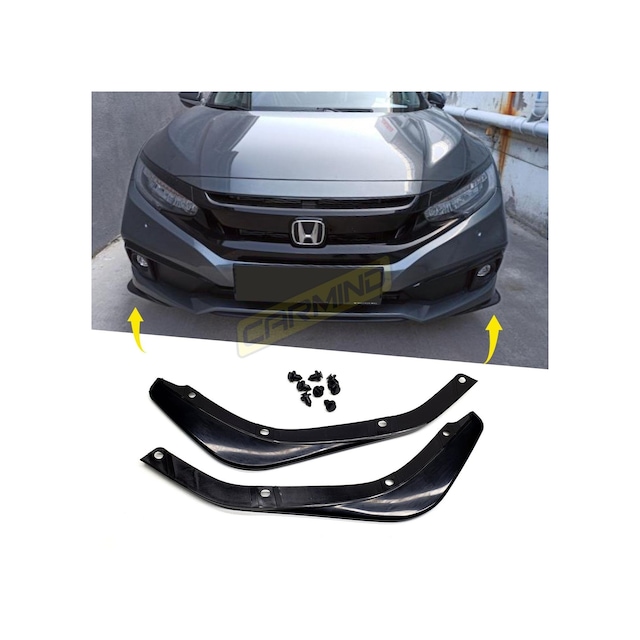 Honda Civic Fc5 Ön Tampon Altı Flap 2016-2019