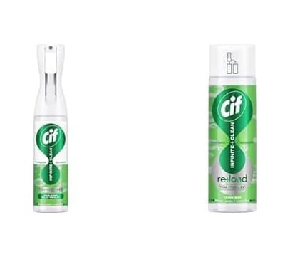Tr Infinite Clean Sprey + Yedek Şişe Misket Limonu Ve Limon Otu 280ml +280 Ml