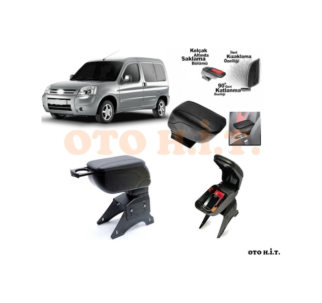 Citroen Berlingo 02-08 Uyumlu Kol Dayama Ve Kolçak