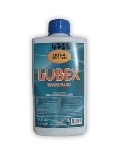 Brake Fluid 0.5LDot 4 Lubex