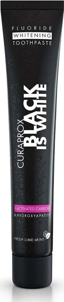 Curaprox Black Is White Carbon Beyazlatıcı Diş Macunu 90 ML