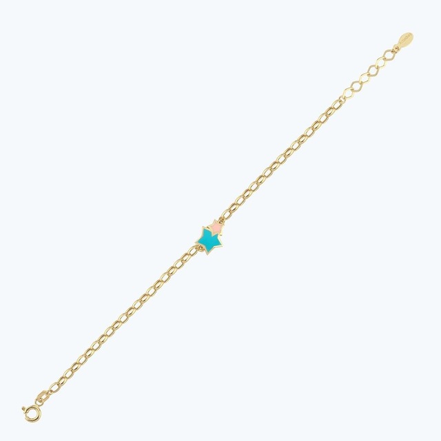 Altınbaş Altın Çocuk Yıldız Bileklik Ajrbl0046-y-24754 Çok Renkli