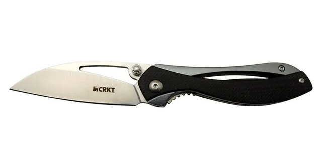 Crkt Pleroma 821a Bk Kamp / Outdoor Çakı 18cm - Manuel, Kemerlikli