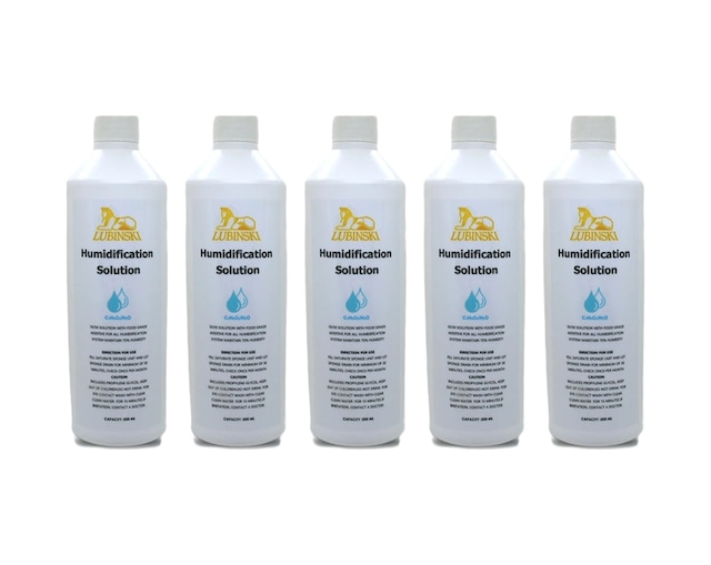 Lubinski Humidor Puro Kutusu Nemlendirici %70 Saf Su Solüsyon 500ML 5 ADET EkoPaket