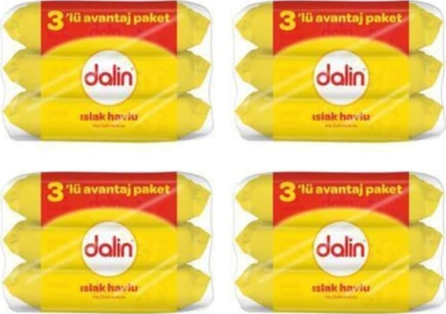 Dalin Islak Mendil Dalin 56'Lı X12 Adet 672 Yaprak