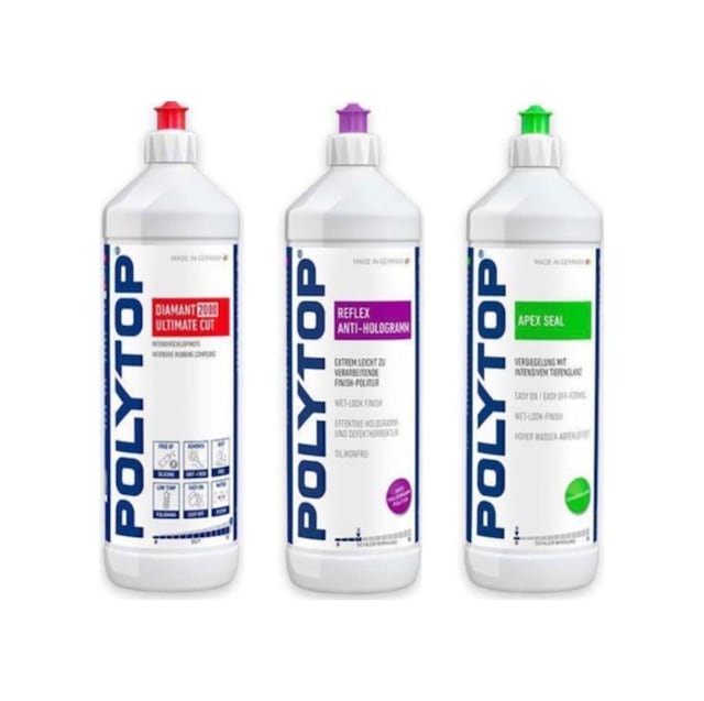Polytop 2000 Agresif Pasta Reflex Hare Ve Apex Boya Koruma Seti 1