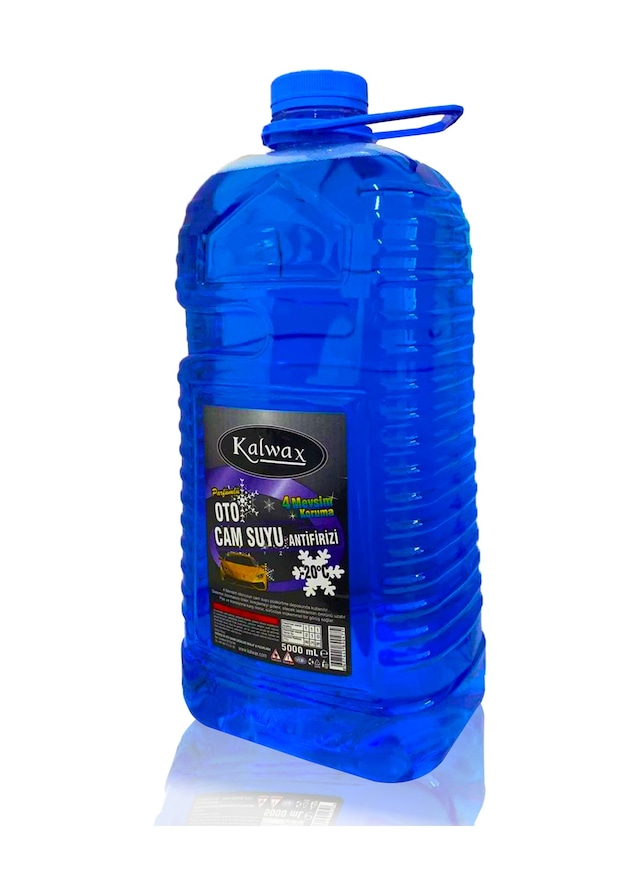 Kalwax Cam Suyu -20 C 5 Lt. Parfümlü 4 Adet 5 Lt. -20 C 4 Adet N11.452