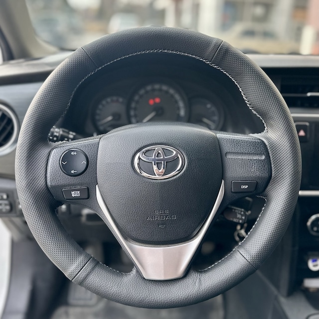 Toyota Uyumlu Corolla 2013-2018 Araca Özel Direksiyon Kılıfı Noktalı D