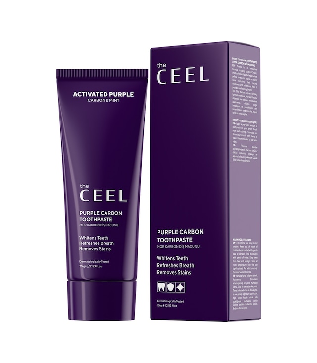 The Ceel Diş Beyazlatıcı Aktif Mor Karbon Diş Macunu 75 G