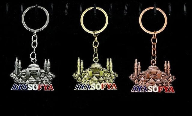 Ers Metal Ayasofya Anahtarlık Tcx2206