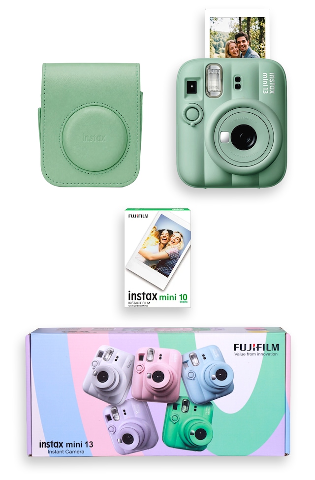 Instax Mini 13 Şipşak Fotoğraf Makinesi + Çanta + 10'lu Film