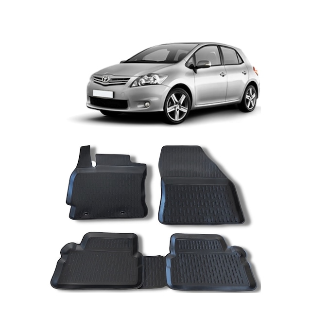 Toyota Uyumlu Auris Paspas 2007 - 2012 Arası 3D Havuzlu Wöller Paspas
