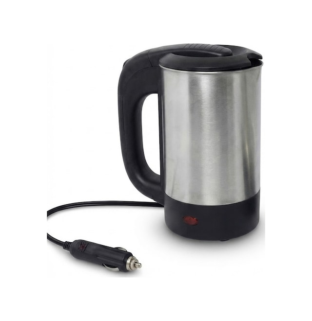 Yek Outdoor 24v Araç İçi Su Isıtıcı Kettle 800 Ml Paslanmaz Çelik