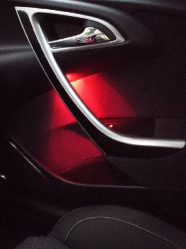 Opel Astra J Iç Kapı Led Ambiyans Aydınlatma (554618348)