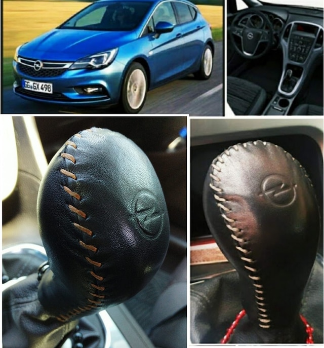 Opel Astra J Kasa Vites Topuzu Kılıfı El Yapımı Hakıkı Deri (491168014)