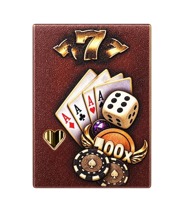 Hunter Tek Torch Pürmüz Zar & Poker Design Metal Işıklı Puro Çakmağı Ack016
