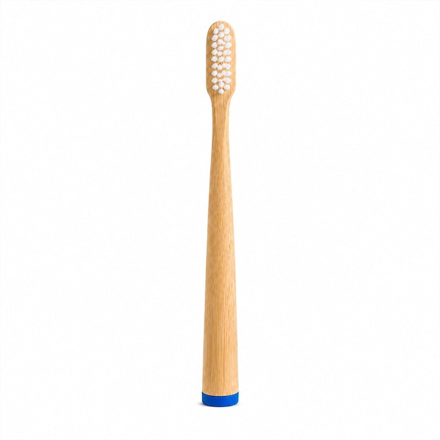 Ahşap - Bambu Mavi Sap - Ayaklı Diş Fırçası 5691