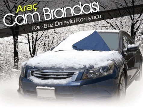 Ers Araç Kar Buz Önleyici Araç Ön Cam Brandası