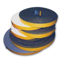 Yapışkanlı Epdm Tek Taraflı Bant Siyah 15x30mm-10mt