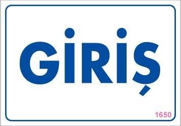 Buradabulabilirsin Giriş Uyarı Levhası 17,5x25 Kod:1650 Nl