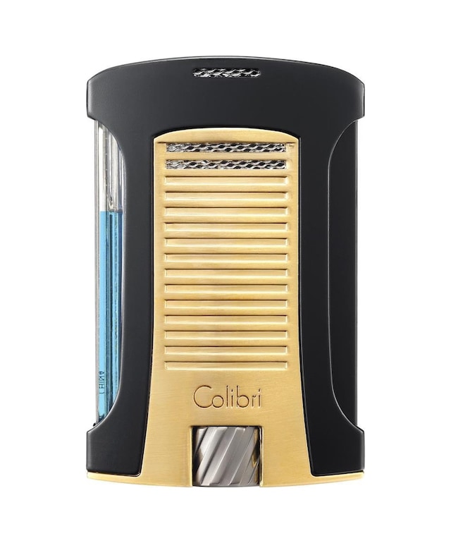 Colibri Daytona Tek Torch Pürmüz Gold-siyah Puro Çakmağı