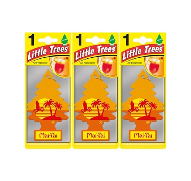 Little Trees 3'Lü Set Mai Tai - Pasifik Meyveleri Oto Kokusu