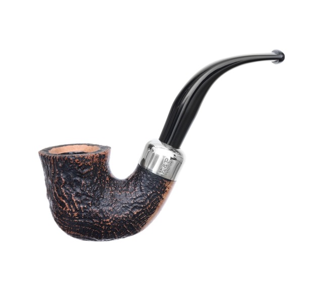 Peterson Arklow Sandblasted 5 9mm. Filtreli Akrilik Saplı Pipo 206131