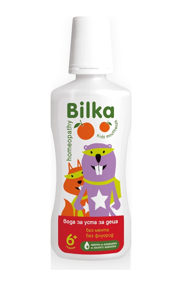 Bilka Homeopathy 6+ Yaş Florürsüz Portakal Aromalı Çocuk Ağız Gargarası 250 ML