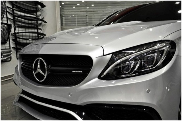 Mercedes C Serisi W205 C63 Panjur Grille 2015-2018 Arası Uyum Ort