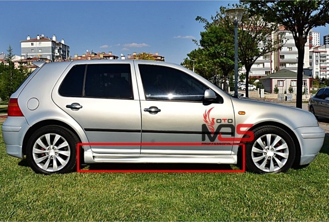 Vw Golf Mk4 Marşpiyel Sağ Sol Takım Fiberglass Boyasız