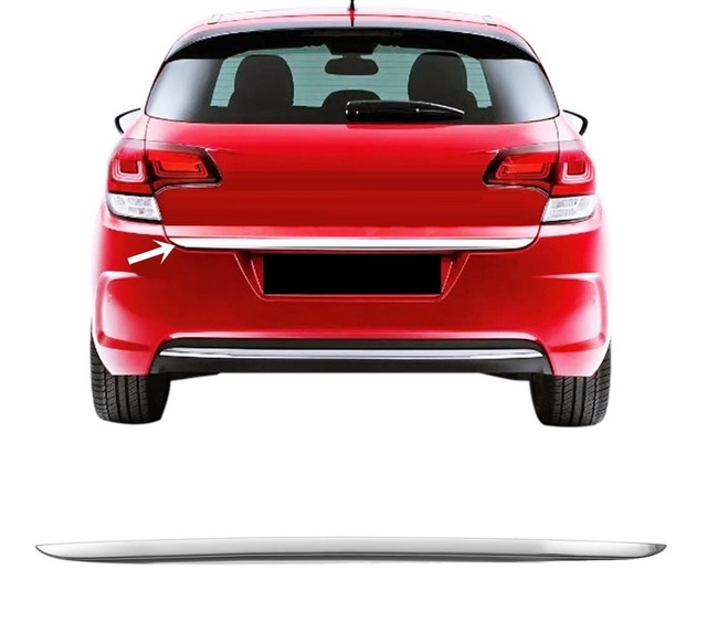 Citroen C4 Hb 2010-2019 Krom Bagaj Alt Çıta P.çelik