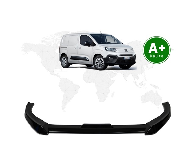 Fiat Doblo Panelvan Ön Lip Parlak Siyah 2024 Model Ve Sonrası