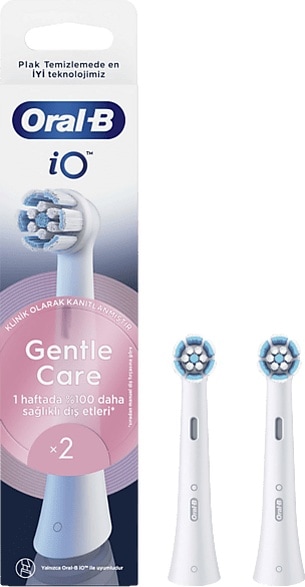 Oral B İo Sensitive White 2'li Diş Fırçası Yedek Başlık