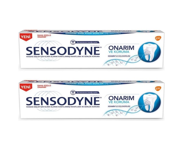 Sensodyne Onarım Koruma Diş Macunu 2 x 75 ML