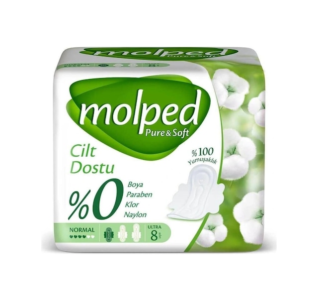 Mey İthalat Pure&soft Normal Ped 8 Adet