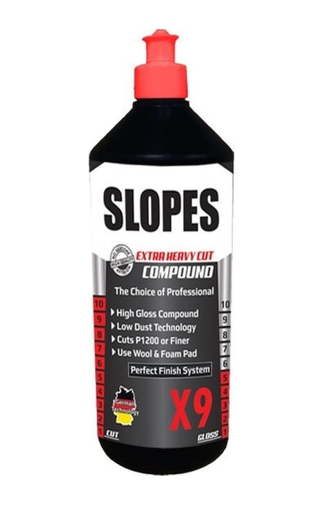 Slopes X9 Agresif Çizik Çıkarıcı Pasta 1 Lt