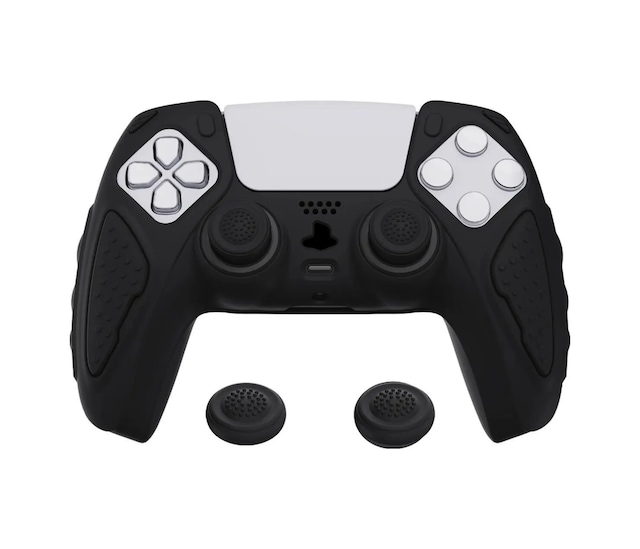 Ps5 Joystick Kol Silikon Kılıf Analog Koruyucu Set Siyah