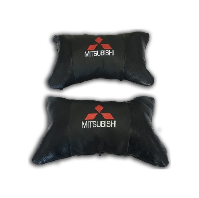 Günsan Mitsubishi Deri Boyun Yastığı Papyon Model 2'li