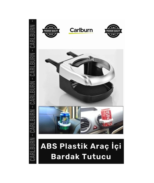 Stand Ayarlanabilir Havalandırma Uyumlu Abs Plastik İçecek Standı Sağlam Araç İçi Bardak Tutucu